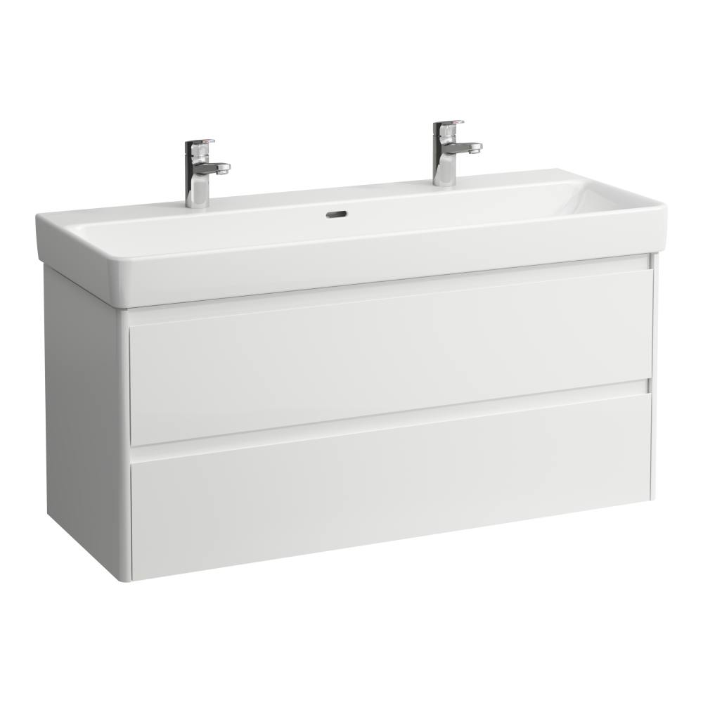 Darmowa Dostawa - Szafka 117x44.5x51.5 cm podumywalkowa wisząca biała Laufen Base 2.0 H4113221082611
