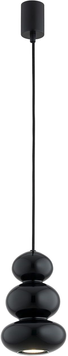 Darmowa Dostawa - Lampa wisząca 1x5 W czarna Argon Orlando 8827