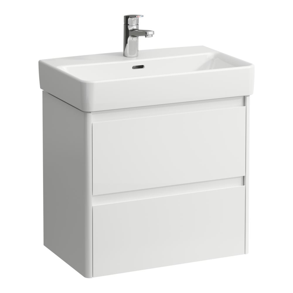 Darmowa Dostawa - Szafka 57x36x51.5 cm podumywalkowa wisząca biała Laufen Base 2.0 H4112621082611