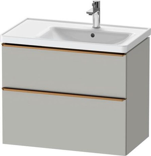 Darmowa Dostawa - Szafka 78.4x45.2x62.5 cm podumywalkowa wisząca szara Duravit D-Neo DE4358004070000