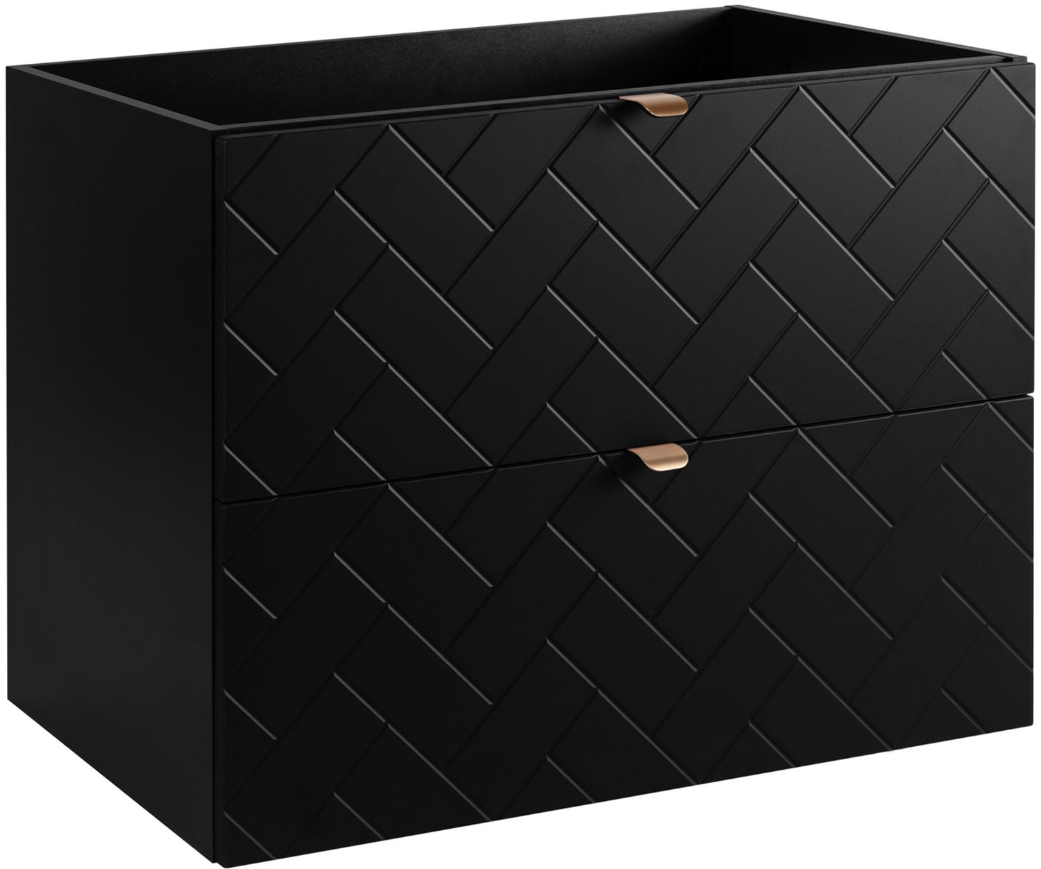 Darmowa Dostawa - Szafka 80x46x60.7 cm podumywalkowa wisząca czarna Rodan Trend 5906154450850