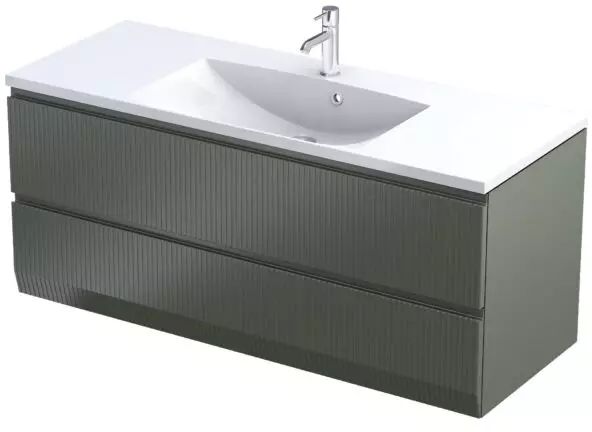 Darmowa Dostawa - Szafka 119.6x45.5x50 cm podumywalkowa wisząca Oristo Brylant OR36SD2S12017R