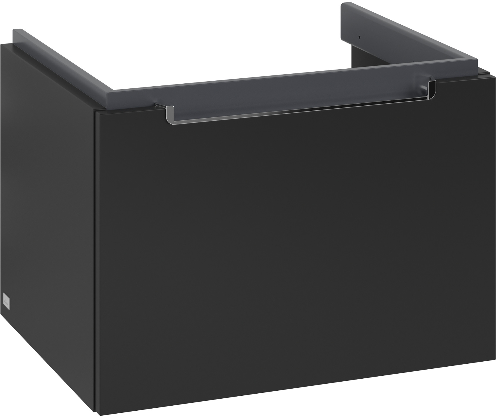 Darmowa Dostawa - Szafka 58.7x45.4x42 cm podumywalkowa wisząca czarna Villeroy & Boch Subway 2.0 A68710VL