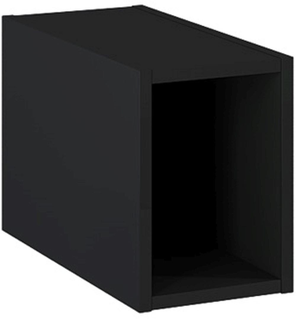 Darmowa Dostawa - Szafka 20x45.1x28.1 cm boczna wisząca czarna Elita Look RE110201027160