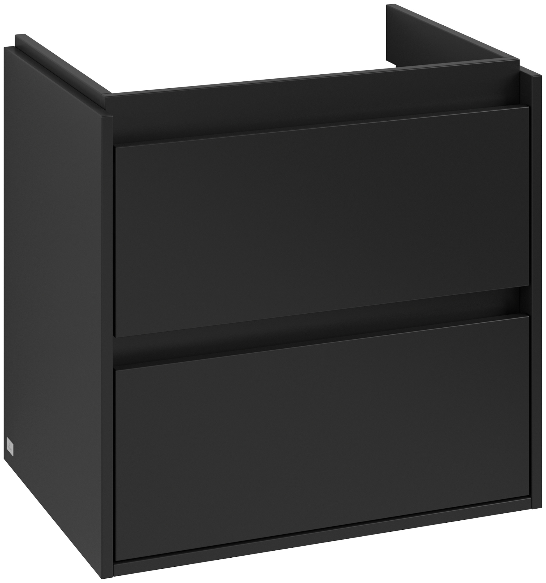 Darmowa Dostawa - Szafka 62.2x43.9x59.6 cm podumywalkowa wisząca czarna Villeroy & Boch Skyla C79500VL