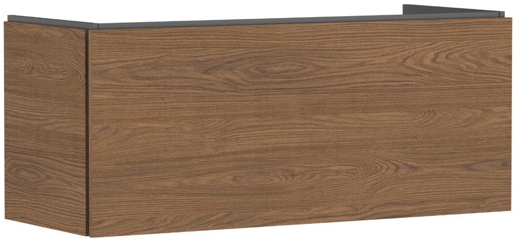 Darmowa Dostawa - Szafka 118x47x50 cm podumywalkowa wisząca dąb Hansgrohe Xilesa E 54263550