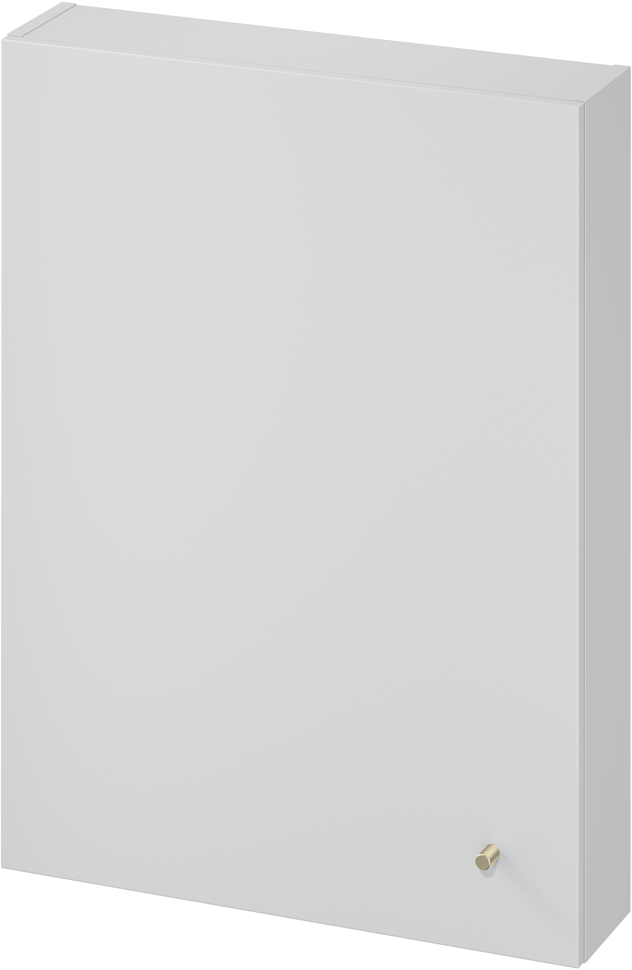 Darmowa Dostawa - Szafka 59.4x14x80 cm boczna wisząca szara Cersanit Larga S932006