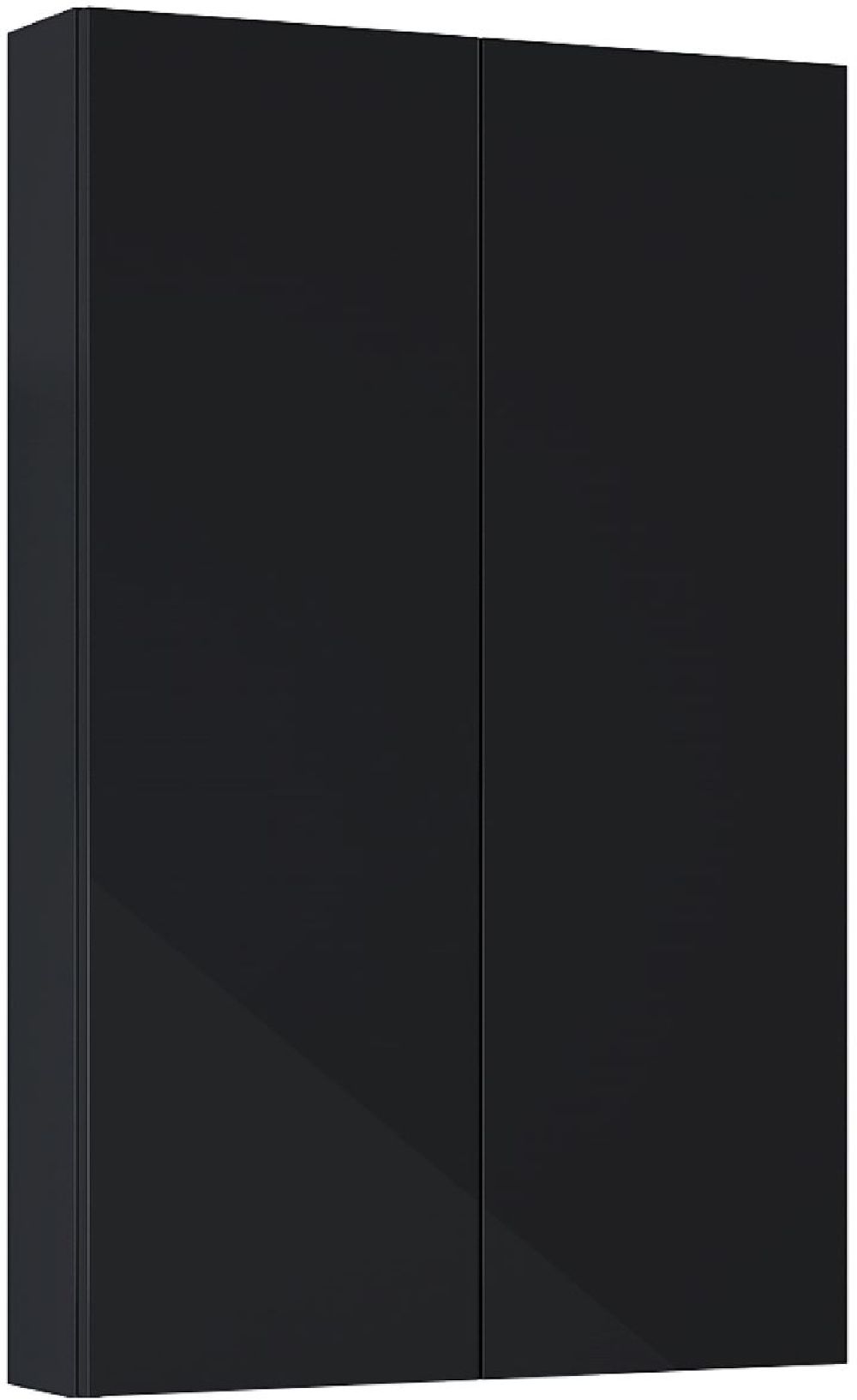 Darmowa Dostawa - Szafka 50x12.6x80 cm boczna wisząca czarna Elita For All RE140500063510