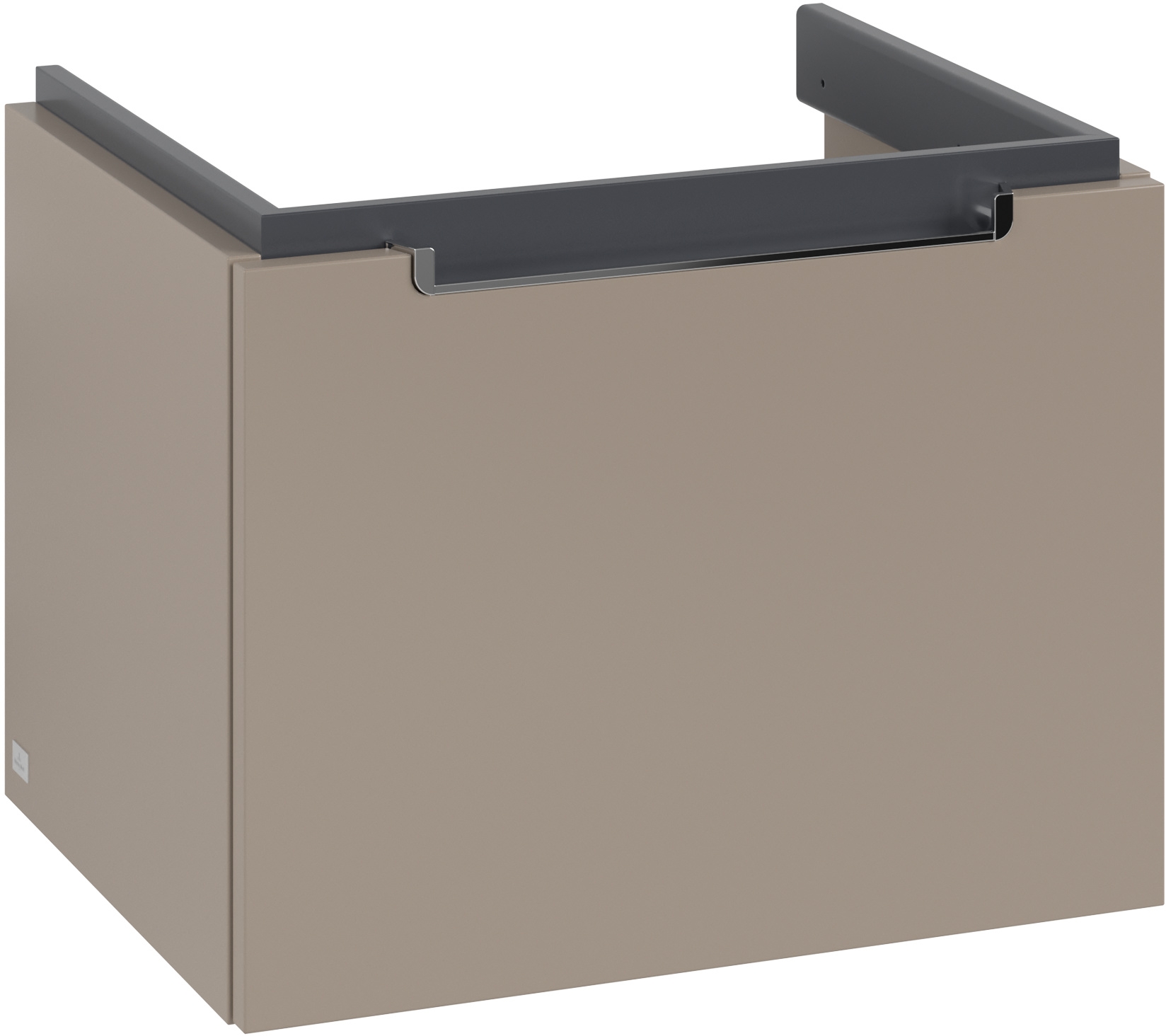 Darmowa Dostawa - Szafka 53.7x42.3x42 cm podumywalkowa wisząca szara Villeroy & Boch Subway 2.0 A68610VM