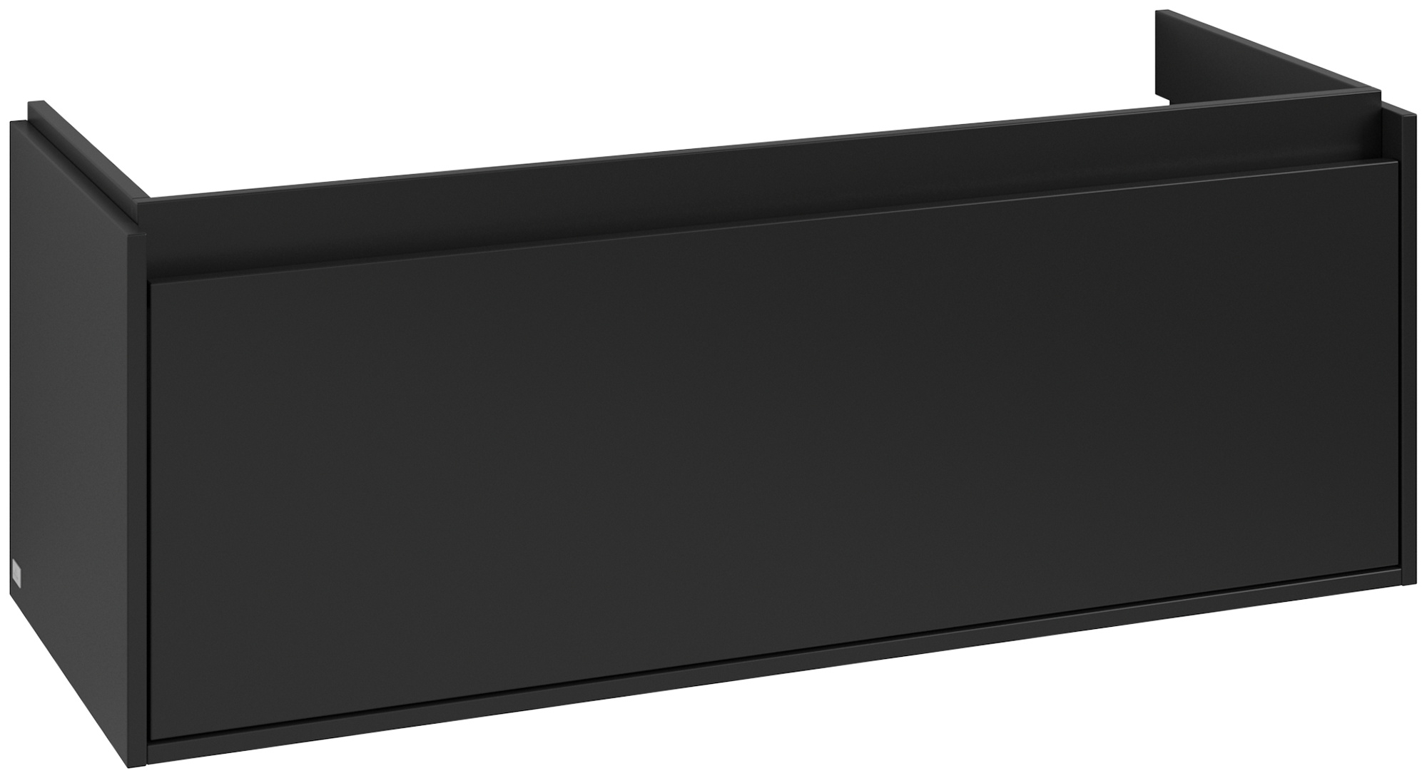 Darmowa Dostawa - Szafka 117.2x43.9x43.6 cm podumywalkowa wisząca czarna Villeroy & Boch Skyla C79200VL