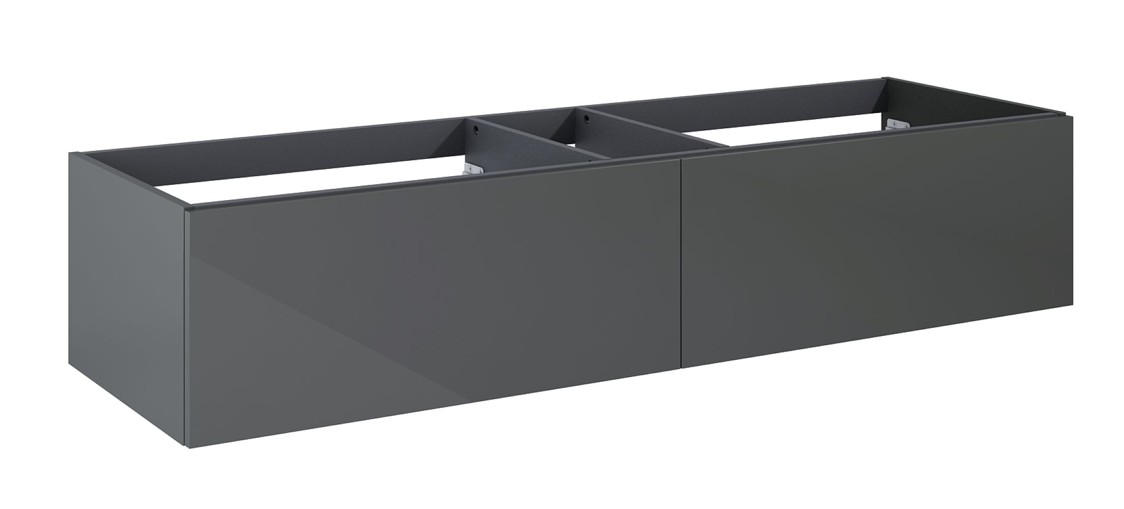 Darmowa Dostawa - Szafka 160x44.9x31.8 cm podumywalkowa wisząca antracyt Elita Look Slim RE081604026610