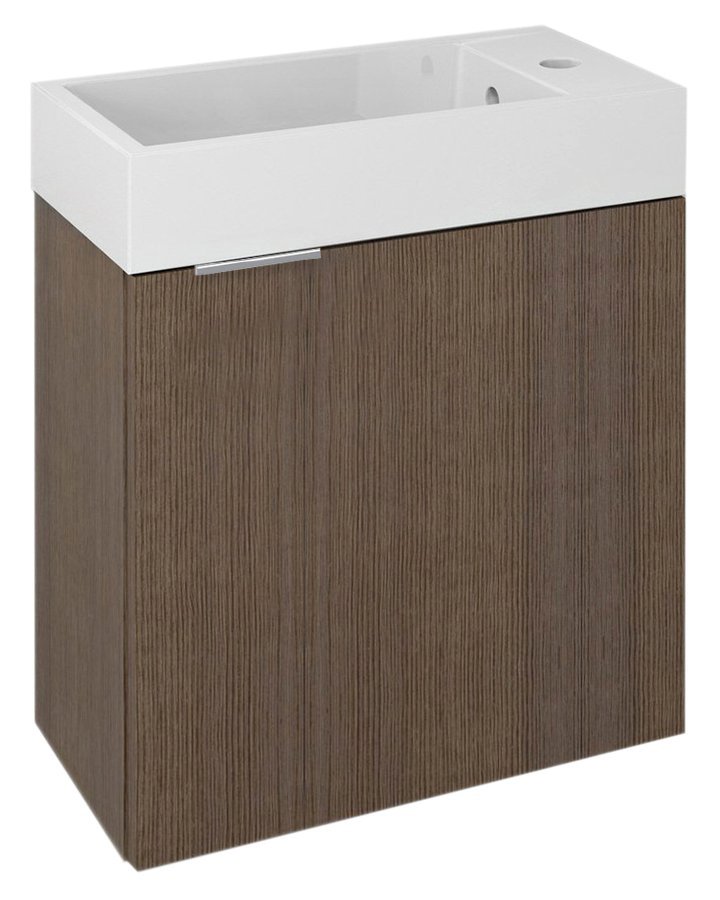 Darmowa Dostawa - Szafka 49.5x24.5x50 cm podumywalkowa wisząca Sapho Latus LT4101616
