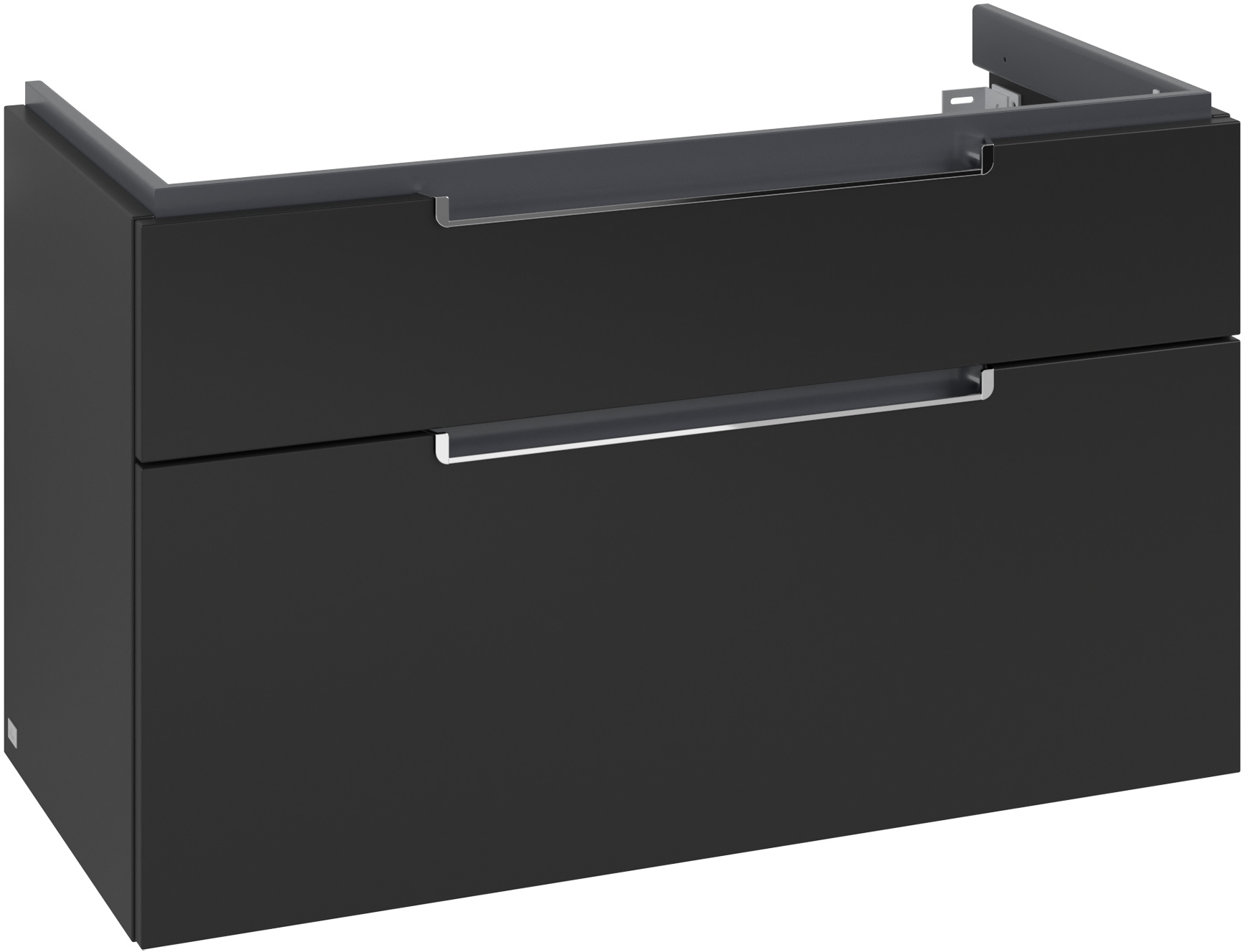 Darmowa Dostawa - Szafka 98.7x44.9x59 cm podumywalkowa wisząca czarna Villeroy & Boch Subway 2.0 A91510VL