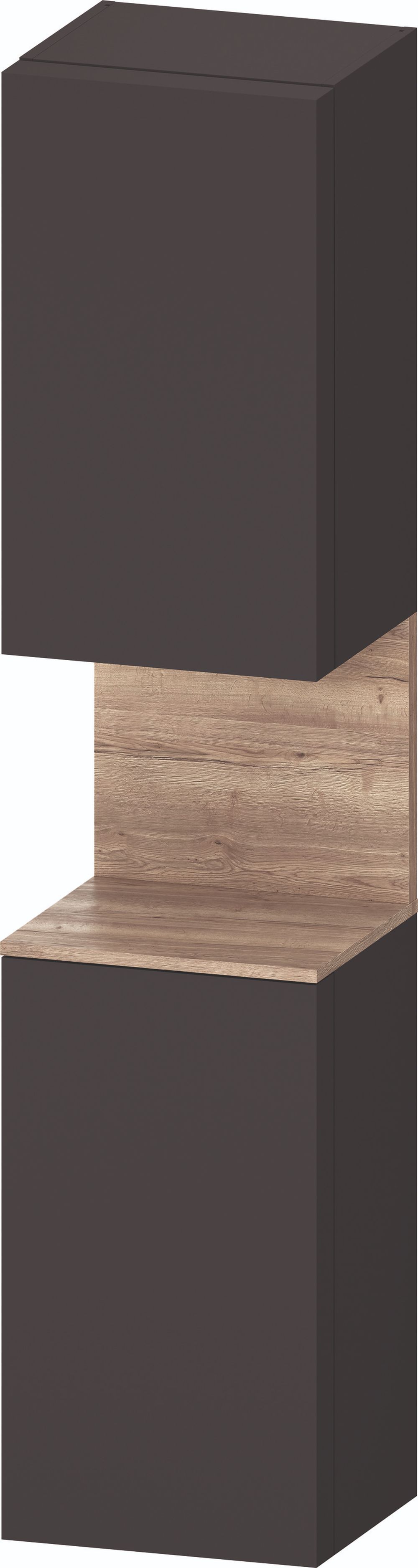 Darmowa Dostawa - Szafka 40x36x176 cm boczna wisząca grafit Duravit Qatego QA1346L55490010