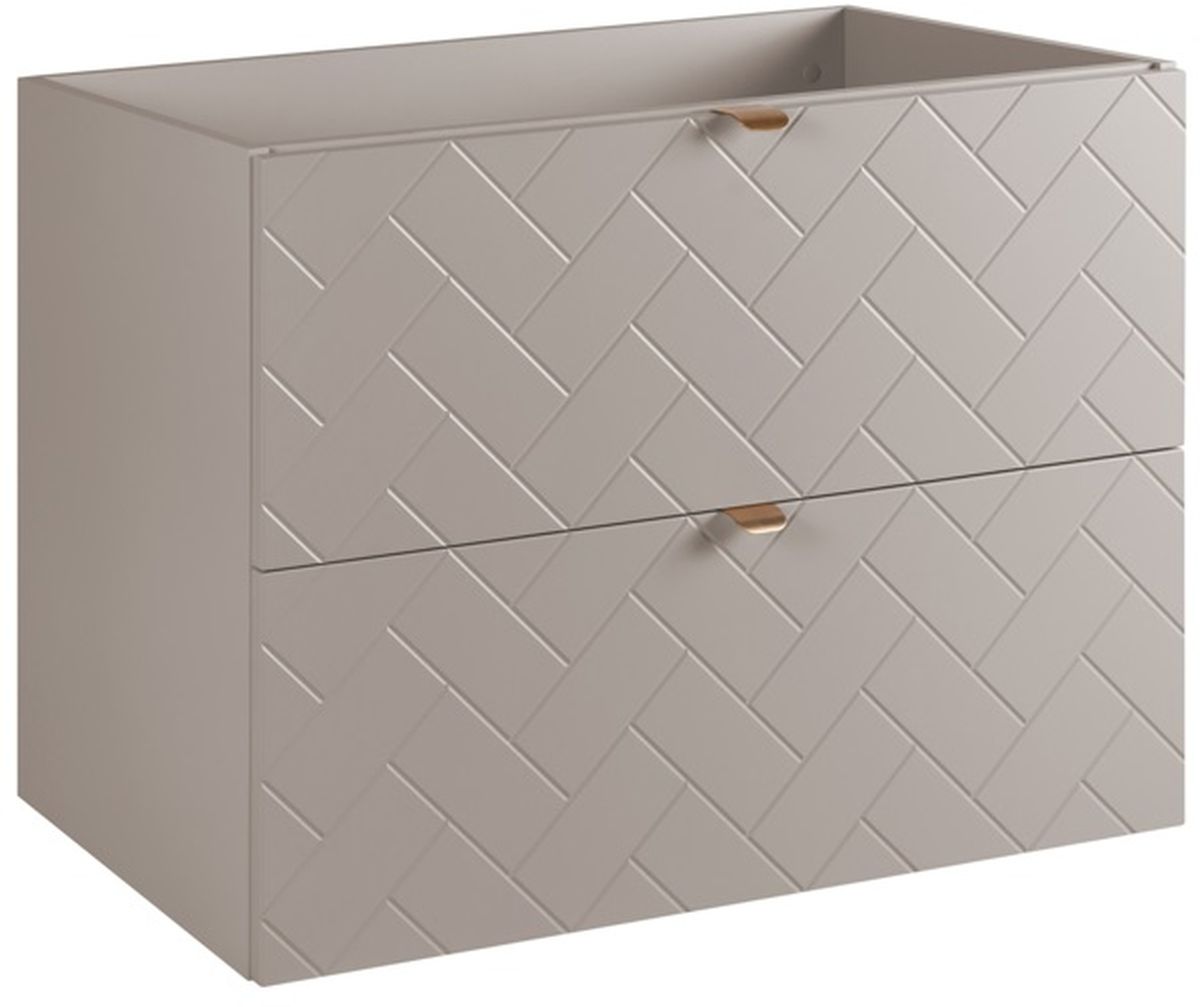Darmowa Dostawa - Szafka 80x46x60.7 cm podumywalkowa wisząca beżowa Rodan Trend 5906154450911