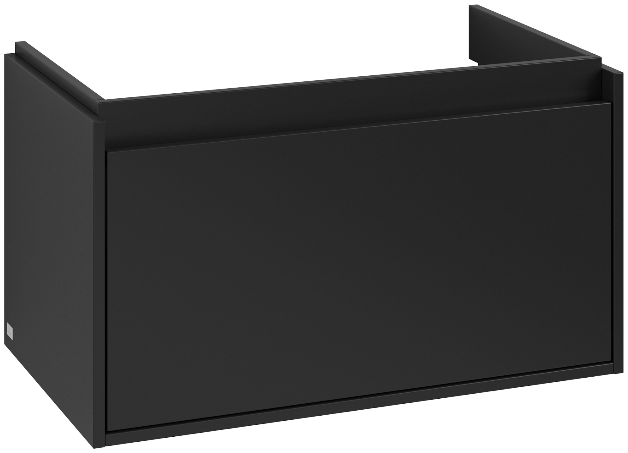 Darmowa Dostawa - Szafka 77.2x43.9x43.6 cm podumywalkowa wisząca czarna Villeroy & Boch Skyla C78600VL