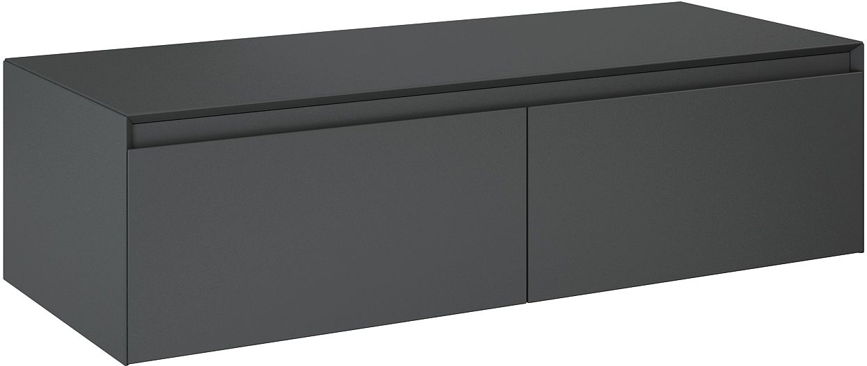 Darmowa Dostawa - Szafka z blatem 120x45.8x31.9 cm boczna wisząca antracyt Elita Split Slim RE081204056010