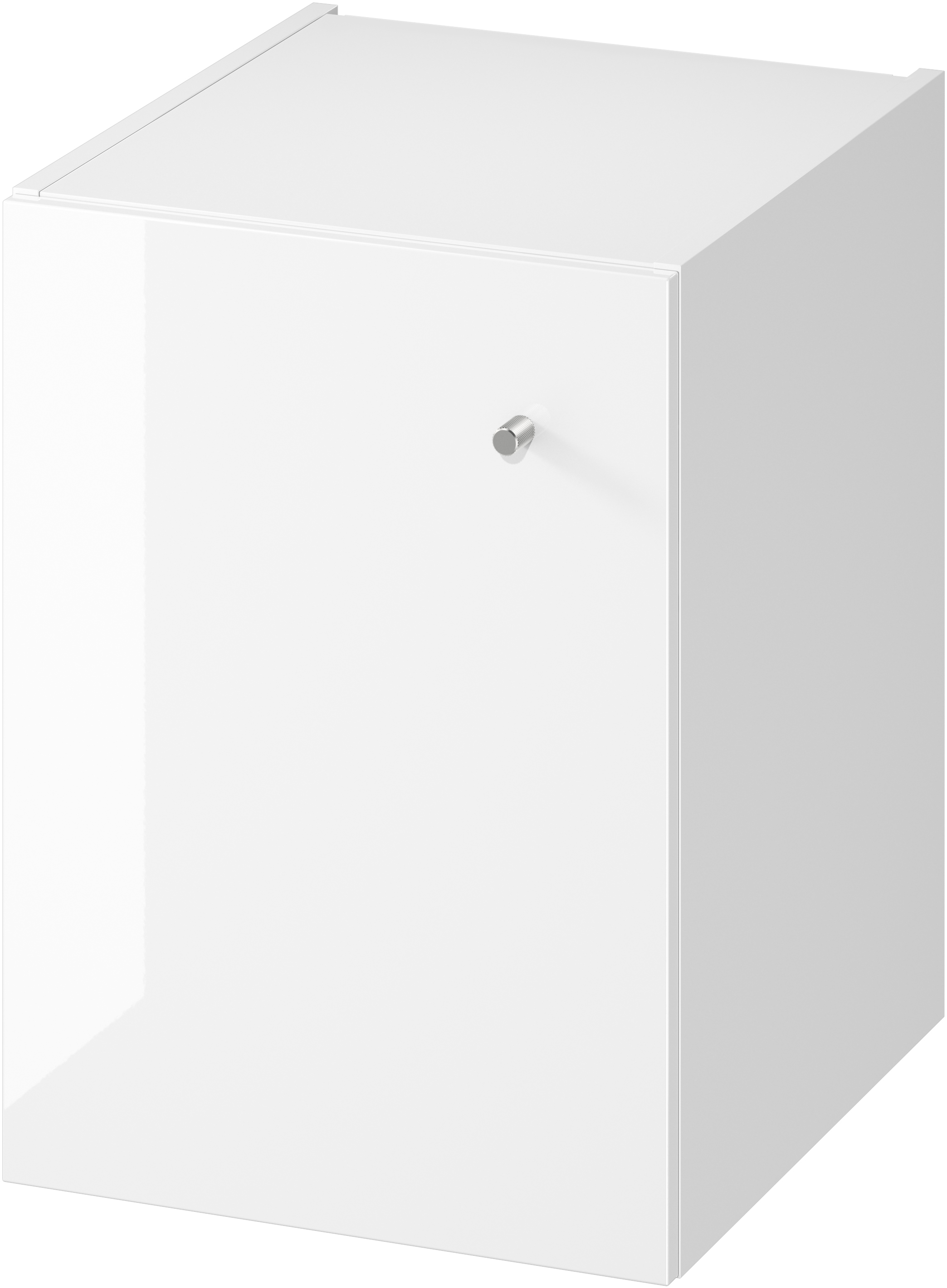 Darmowa Dostawa - Szafka 40x44.4x55.1 cm boczna wisząca biała Cersanit Larga S932087