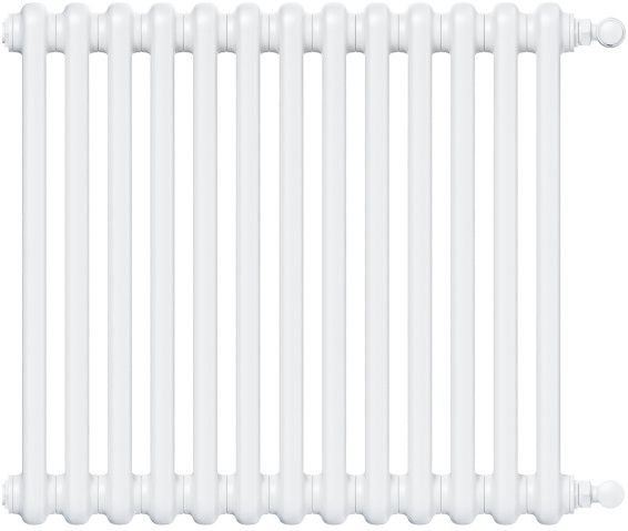 Darmowa Dostawa - Grzejnik pokojowy 56.5x58.5 cm podłączenie boczne biały Irsap Tesi 2 IRSTES205613BB