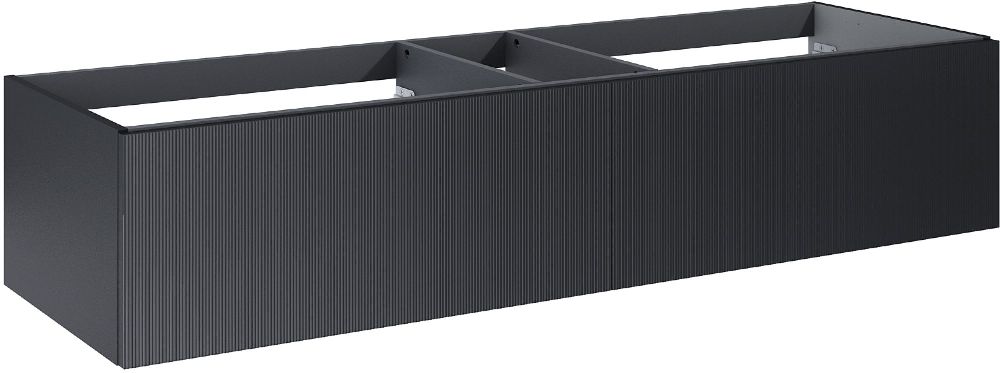 Darmowa Dostawa - Szafka 160x45.3x31.8 cm podumywalkowa wisząca czarna Elita Soho Slim RE081604047160