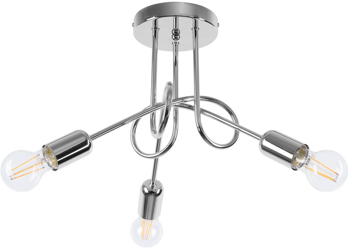 Darmowa Dostawa - Lampa podsufitowa 3x15 W chrom Sollux Lighting Supeł SL1440