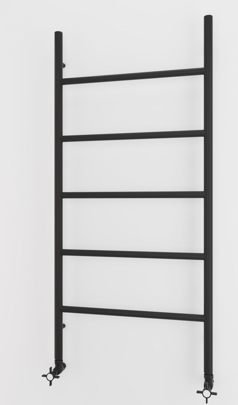 Darmowa Dostawa - Grzejnik łazienkowy dekoracyjny 110x53 cm czarny Imers Minimal G01153011005