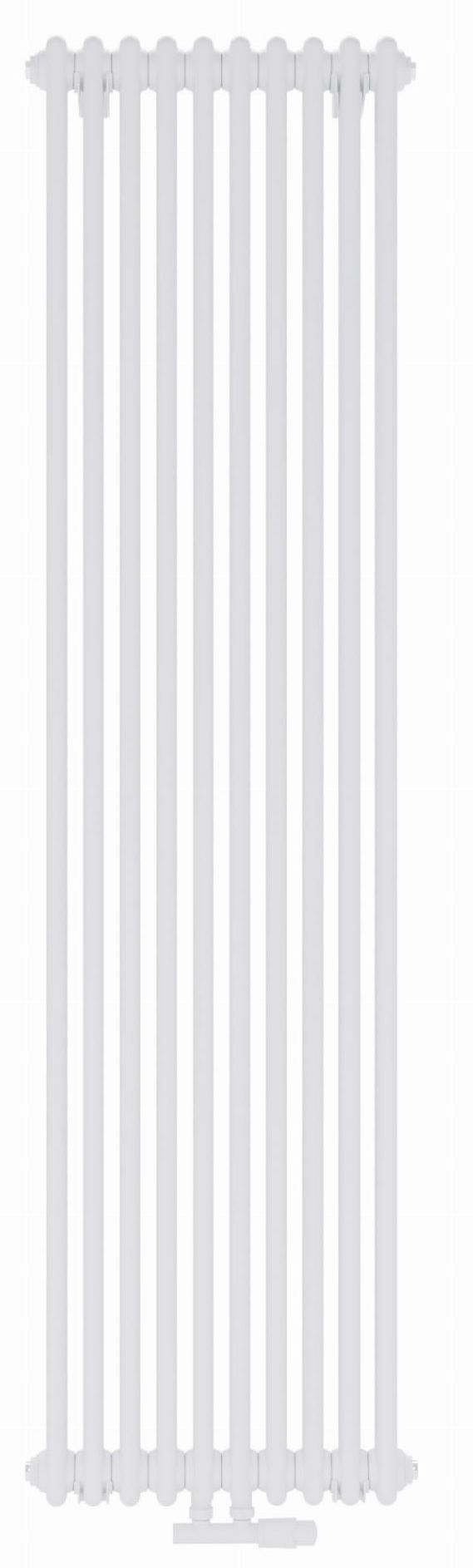 Darmowa Dostawa - Grzejnik dekoracyjny 180x29 cm podłączenie dolne biały Luxrad Columnus 2 COL2180002909016ZDC