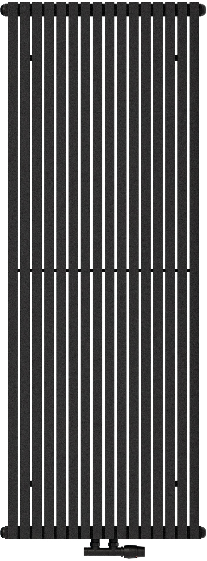 Darmowa Dostawa - Grzejnik pokojowy 180x55.5 cm podłączenie dolne czarny AG Evo Line Eterna Uno AGETVU180559005T