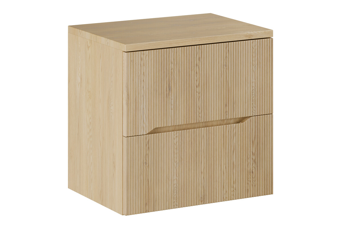 Darmowa Dostawa - Szafka z blatem 60x46x cm podumywalkowa wisząca dąb Comad Nordic Cremona SETNCBCREMONA60CM