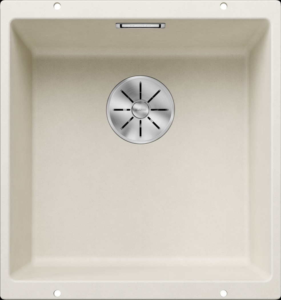 Darmowa Dostawa - Zlewozmywak granitowy 40x40 cm biały Blanco Subline 400-U 527166