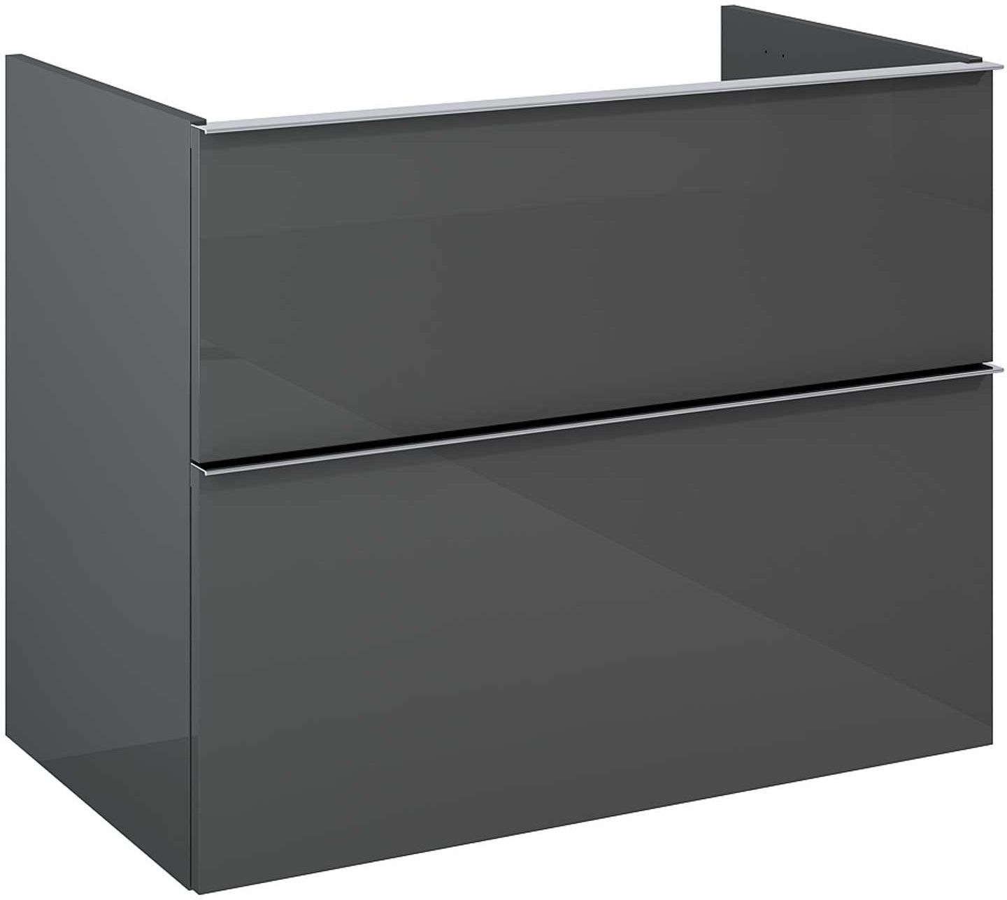 Darmowa Dostawa - Szafka 80x44.9x63.5 cm podumywalkowa wisząca antracyt Elita Look RE080801026610