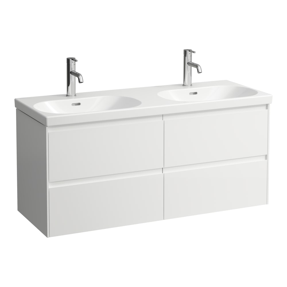Darmowa Dostawa - Szafka 118x45x51.5 cm podumywalkowa wisząca biała Laufen Lani H4035741122601