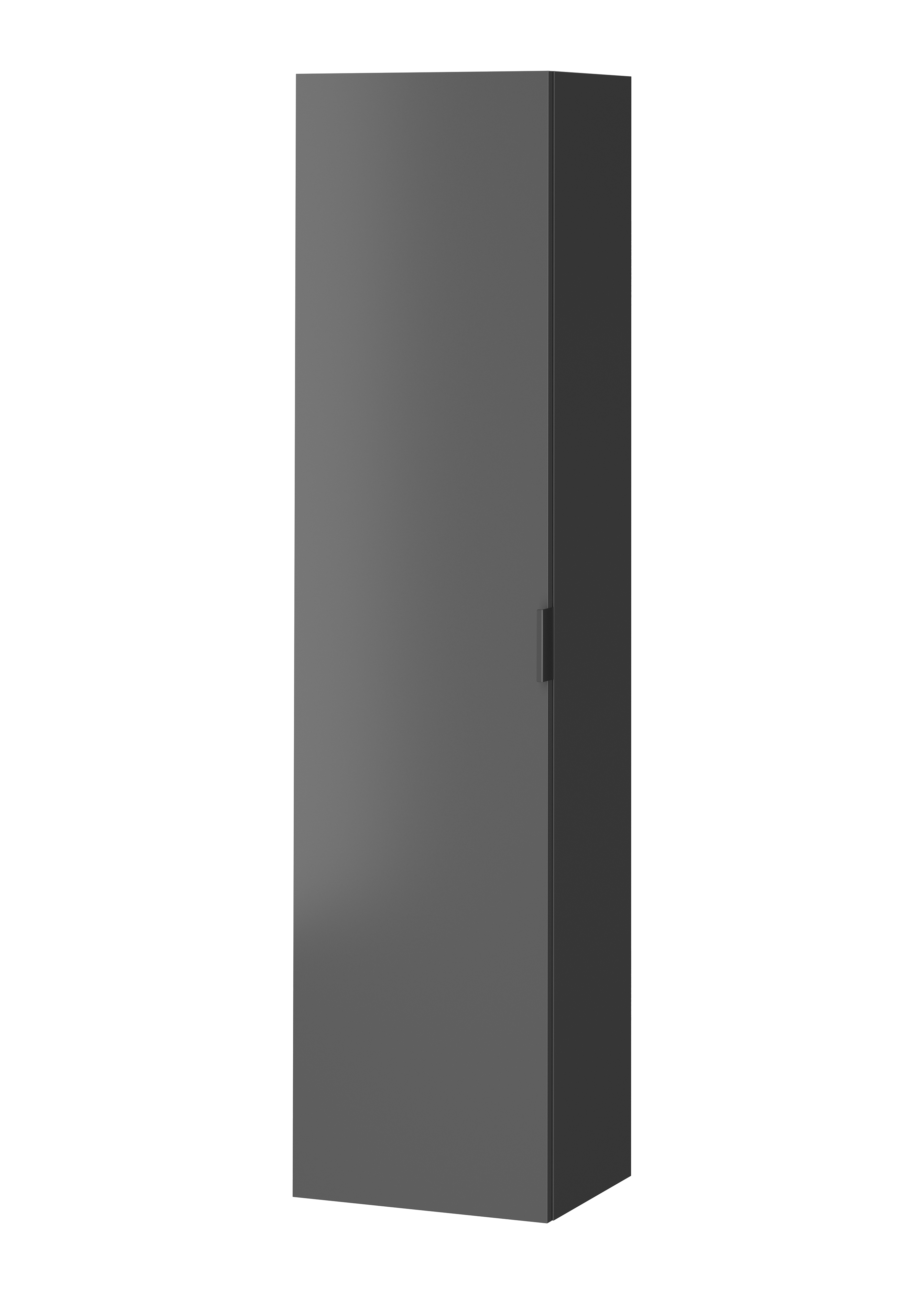 Darmowa Dostawa - Szafka 40x29.8x160 cm boczna wisząca antracyt Meissen Keramik Werta S1005005