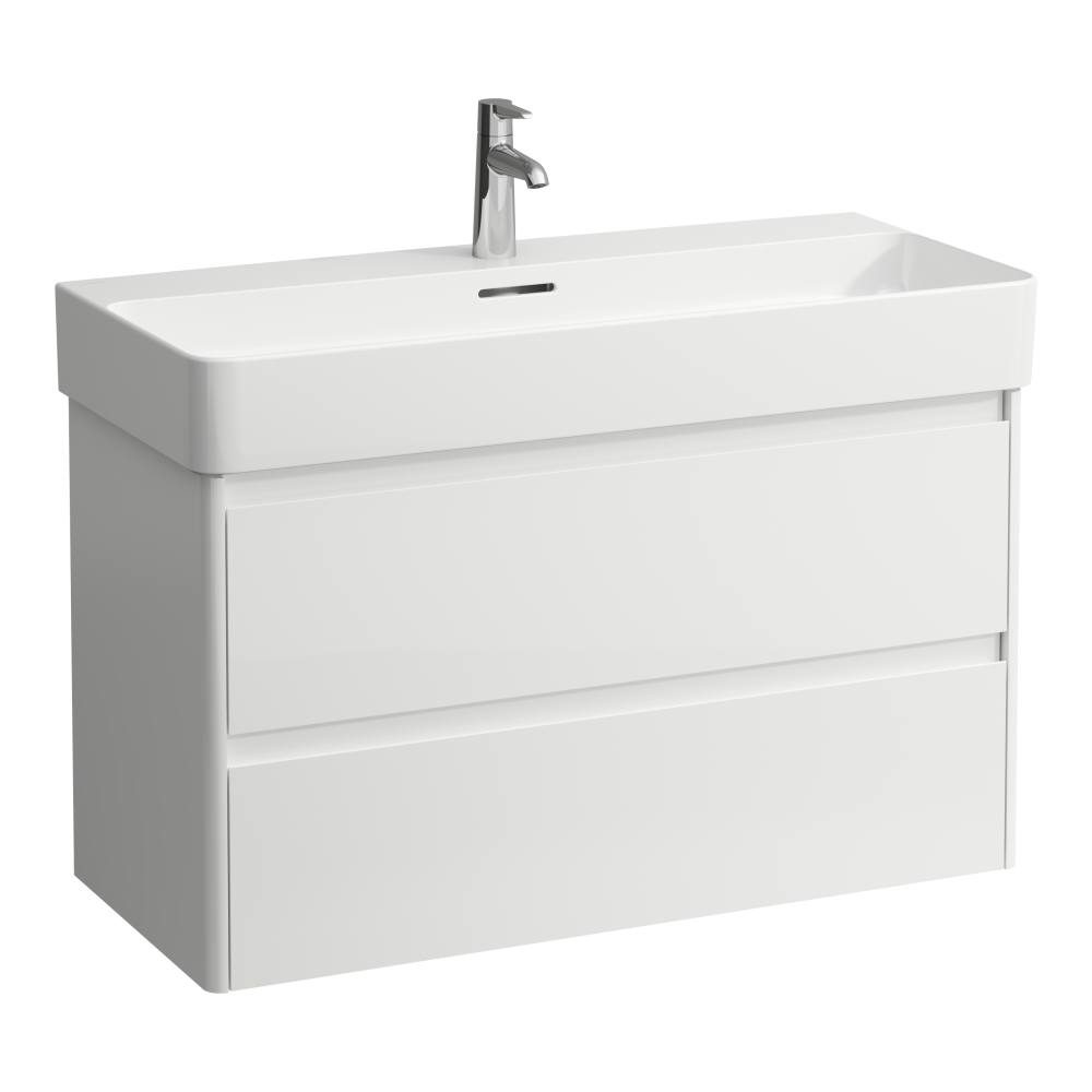 Darmowa Dostawa - Szafka 92x40x51.5 cm podumywalkowa wisząca biała Laufen Base 2.0 H4114121082611