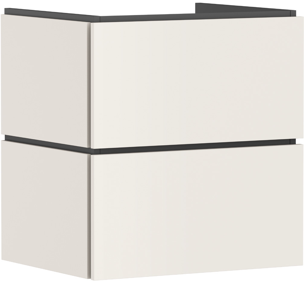 Darmowa Dostawa - Szafka 58x47x62 cm podumywalkowa wisząca piaskowa Hansgrohe Xilesa E 54293780