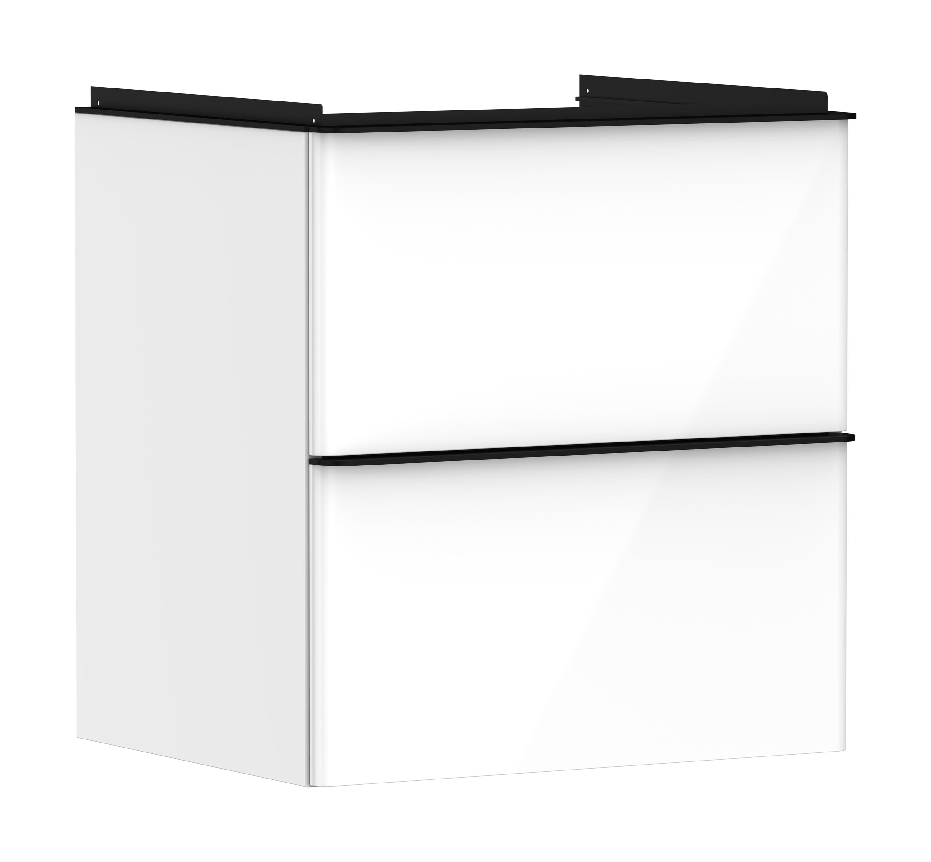 Darmowa Dostawa - Szafka 58x49.5x60.5 cm podumywalkowa wisząca biała Hansgrohe Xelu Q 54023670