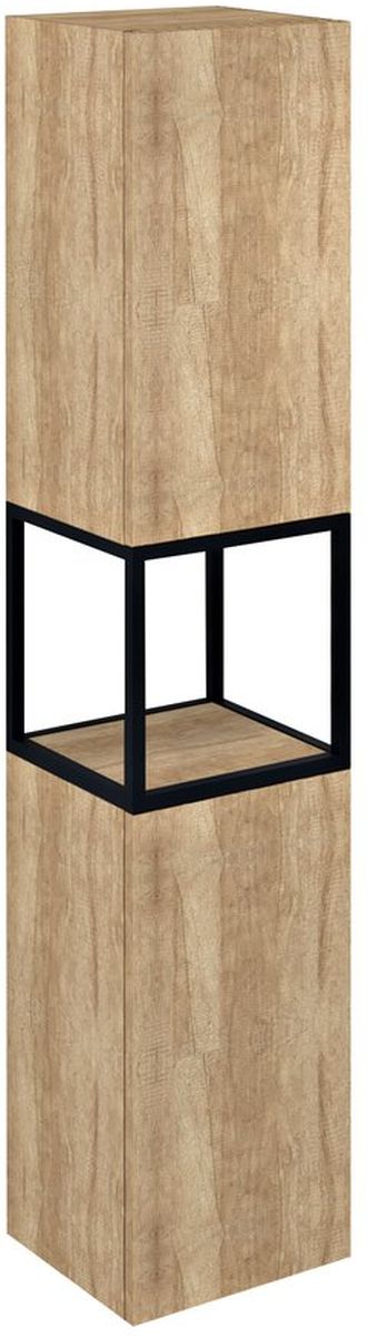 Darmowa Dostawa - Szafka 35.1x31.95x171 cm boczna wisząca czarny Sapho Skara CG0102222