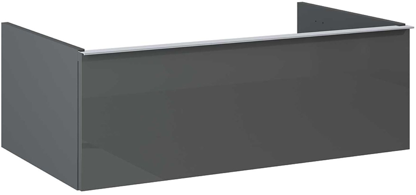 Darmowa Dostawa - Szafka 80x44.9x28.1 cm podumywalkowa wisząca antracyt Elita Look RE080803026610