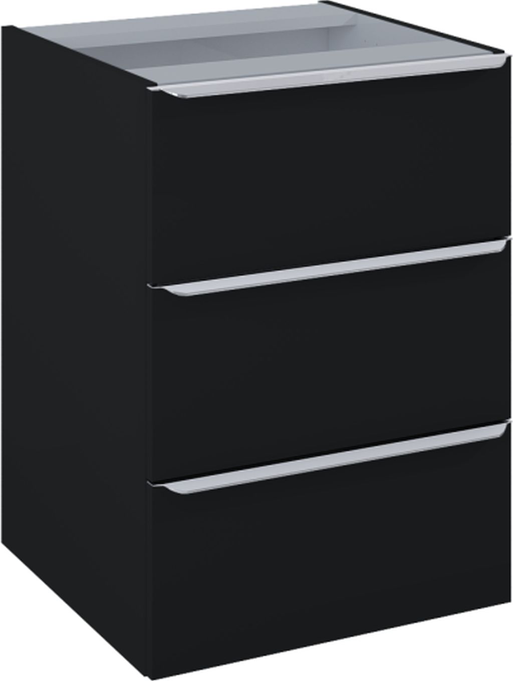 Darmowa Dostawa - Szafka 50x48.7x69.5 cm boczna wisząca czarna Elita Lofty RE080500127160