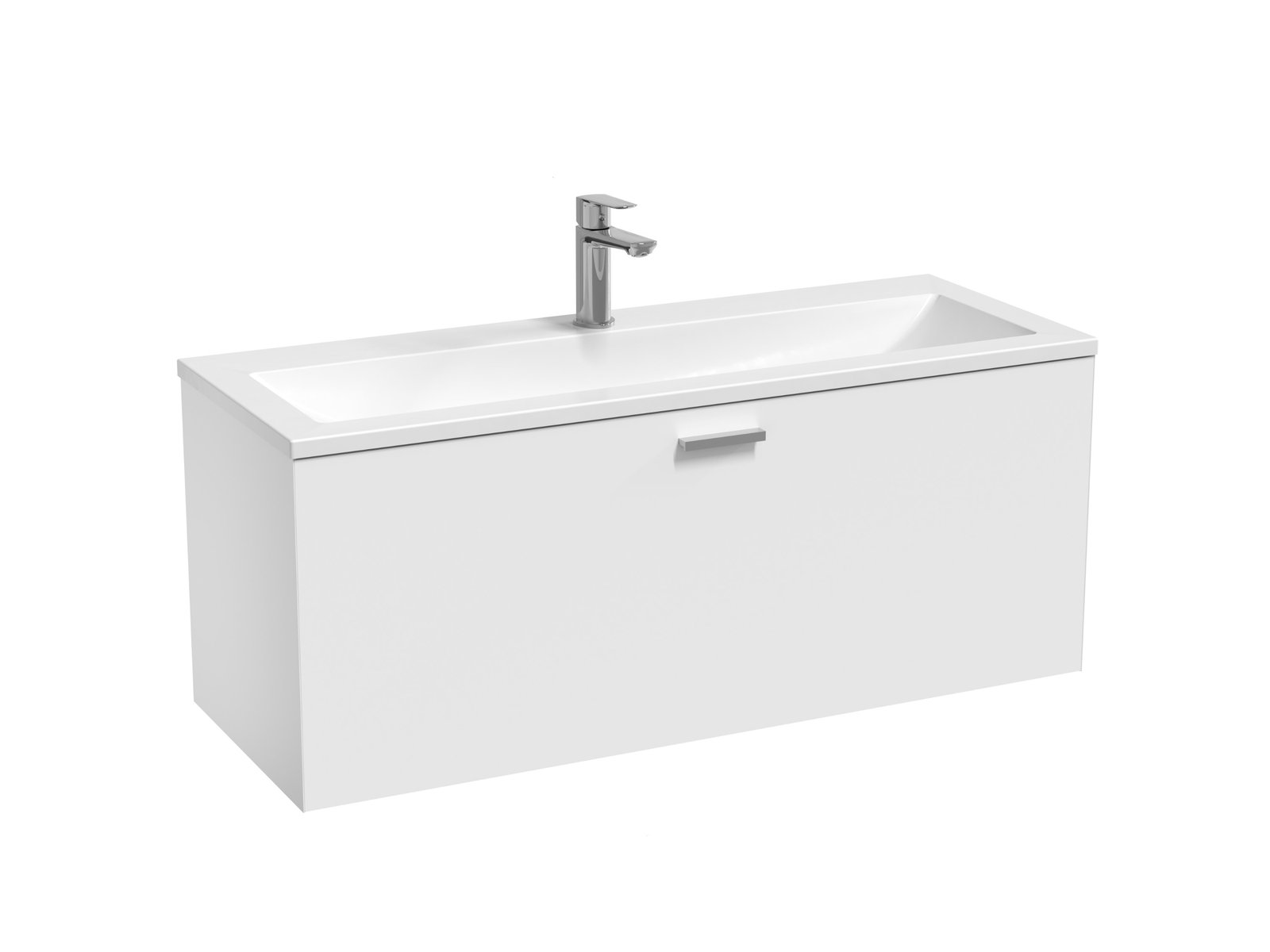 Darmowa Dostawa - Szafka 100x38x40 cm podumywalkowa wisząca biała Ravak Clear II X000001643