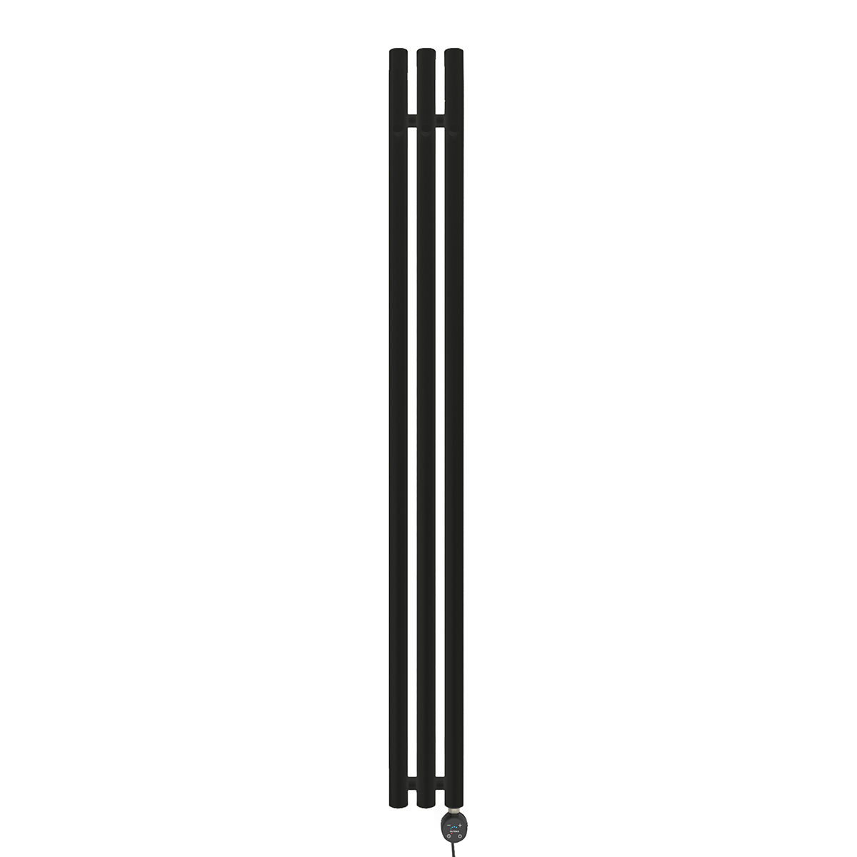 Darmowa Dostawa - Grzejnik elektryczny 150x15 cm czarny mat Oltens Stang 55119300
