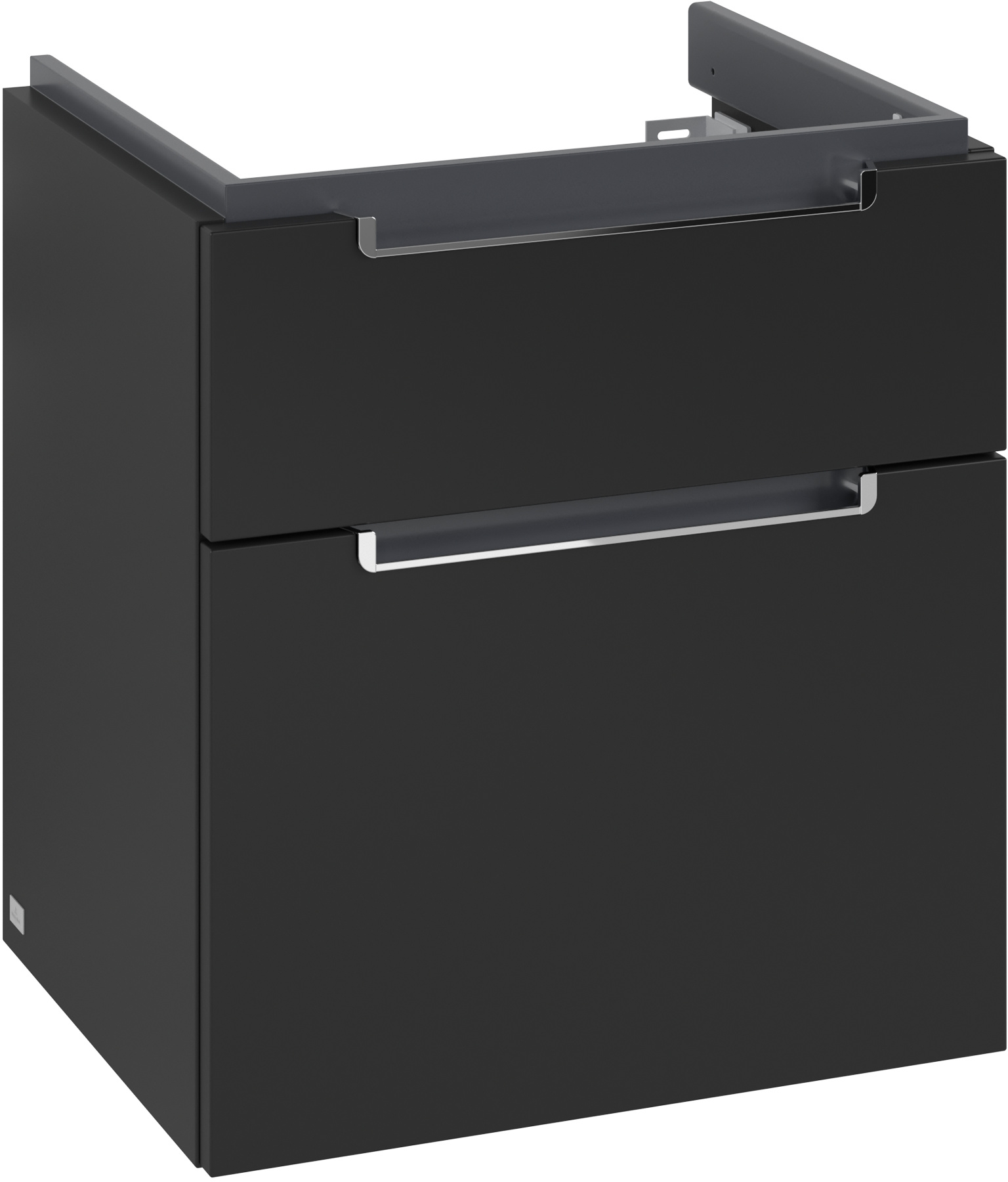 Darmowa Dostawa - Szafka 53.7x42.3x59 cm podumywalkowa wisząca czarna Villeroy & Boch Subway 2.0 A90810VL