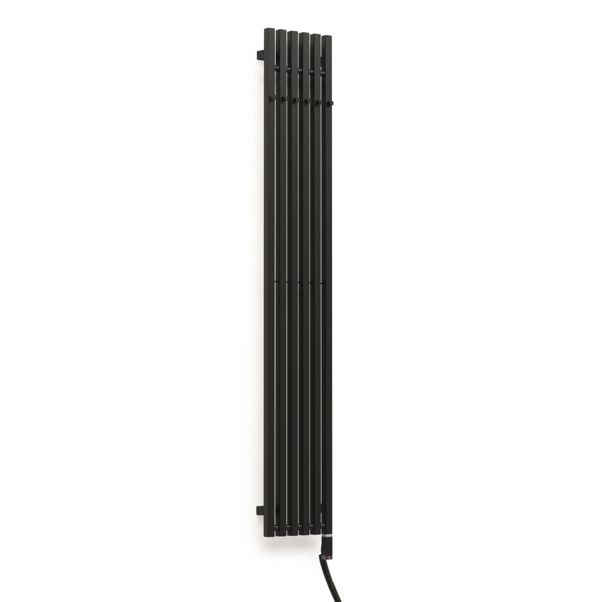 Darmowa Dostawa - Grzejnik elektryczny 180x28 cm czarny mat Oltens Stang (s) 55127300