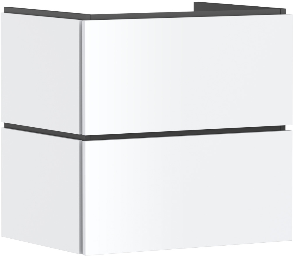 Darmowa Dostawa - Szafka 63x47x62 cm podumywalkowa wisząca biała Hansgrohe Xilesa E 54256700