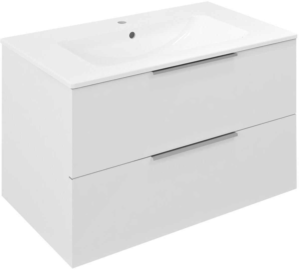 Darmowa Dostawa - Szafka 79.8x45.9x52 cm podumywalkowa wisząca biały Sapho Cirasa CR8013030