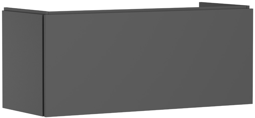 Darmowa Dostawa - Szafka 118x47x50 cm podumywalkowa wisząca szara Hansgrohe Xilesa E 54263760