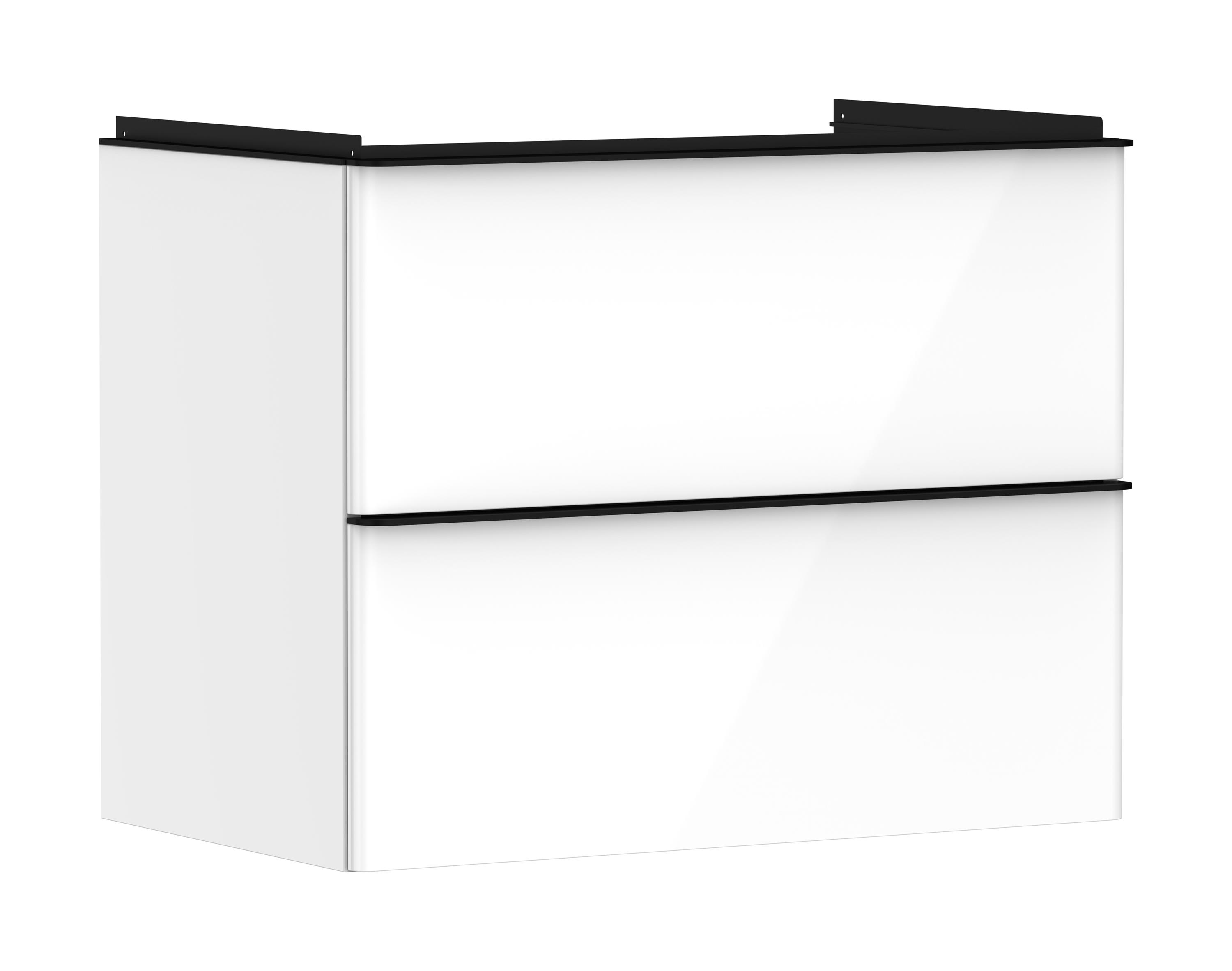 Darmowa Dostawa - Szafka 78x49.5x60.5 cm podumywalkowa wisząca biała Hansgrohe Xelu Q 54027670