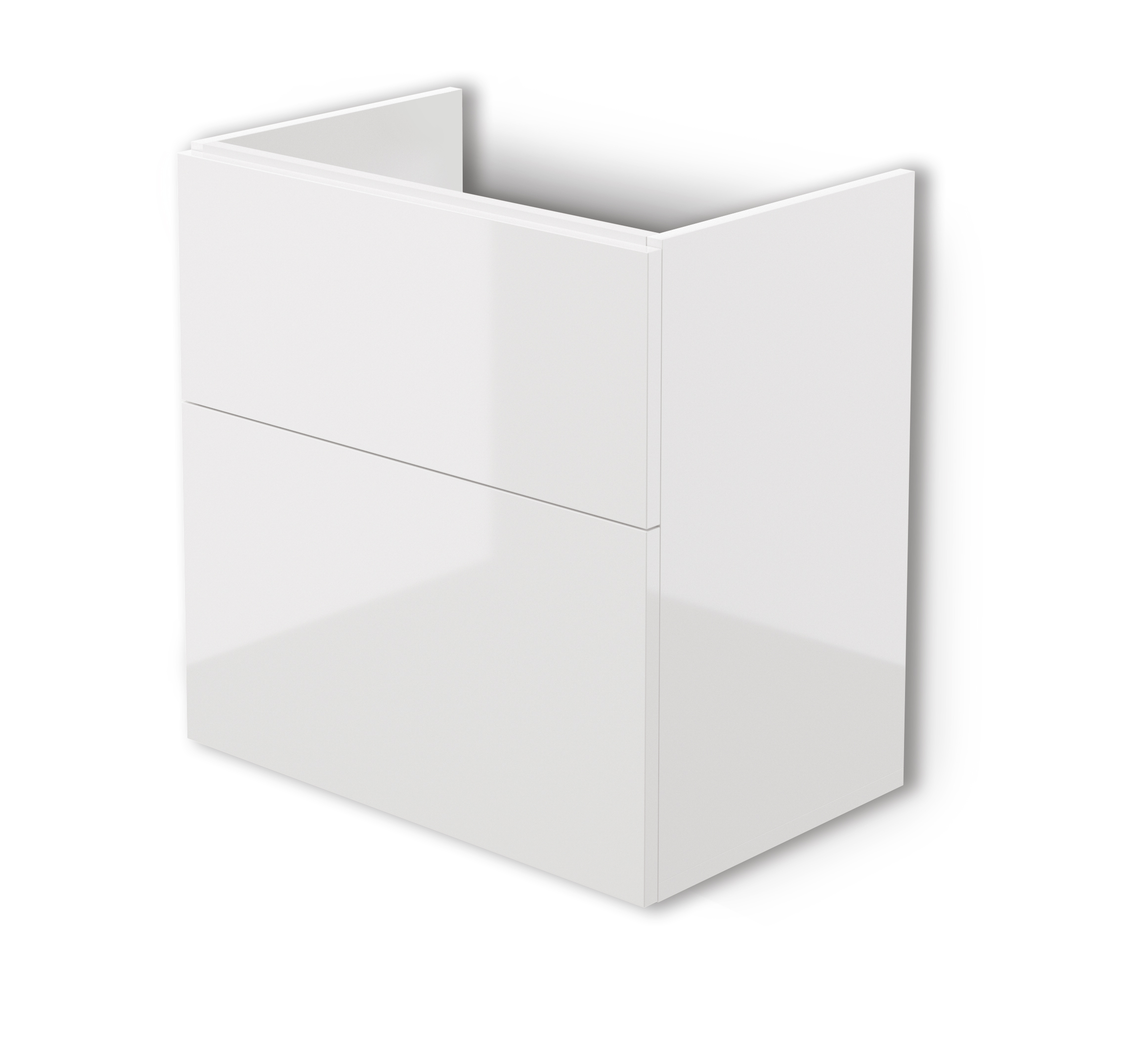 Darmowa Dostawa - Szafka 60x38.5x60 cm podumywalkowa wisząca biała Deante Tubo STU6U61
