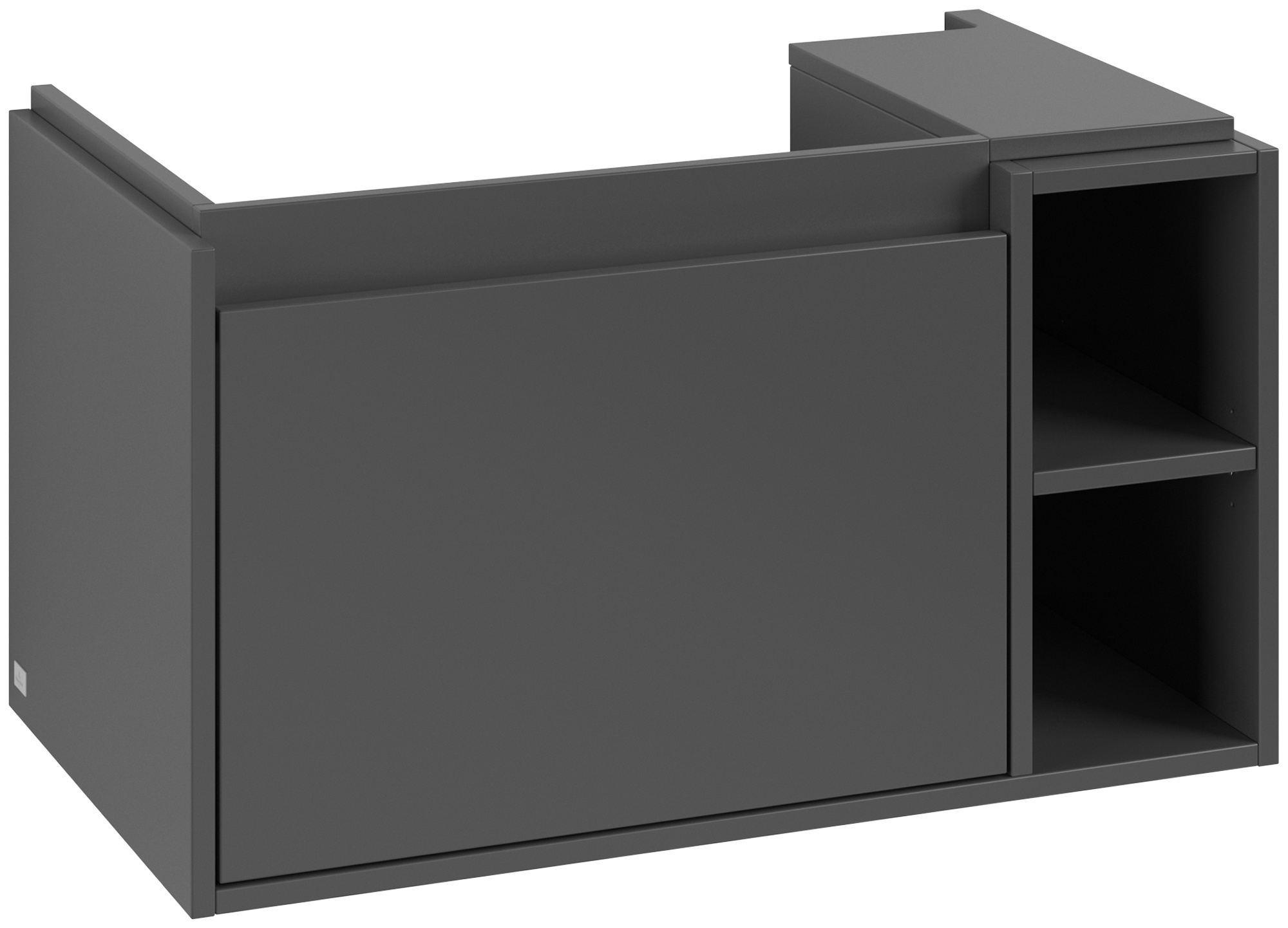 Darmowa Dostawa - Szafka 77.2x43.9x43.6 cm podumywalkowa wisząca grafitowa Villeroy & Boch Skyla C78800VR