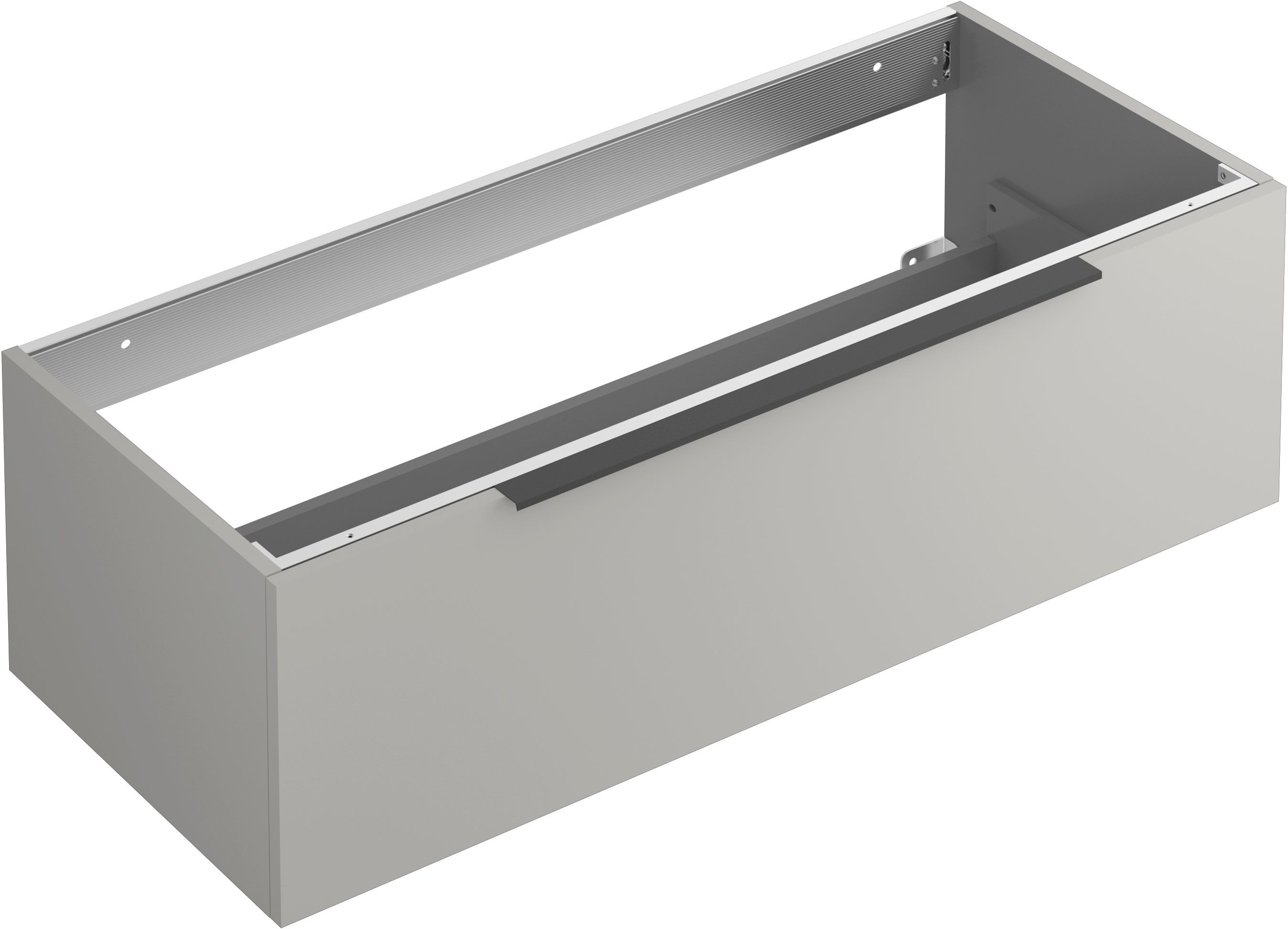 Darmowa Dostawa - Szafka 120x50x35 cm podumywalkowa wisząca szara Kludi Icos 50S120O2